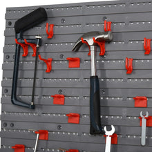 Load image into Gallery viewer, 54 Pcs On-Wall Tool Equipment Holding Pegboard Home DIY Garage Organiser TapClickBuy