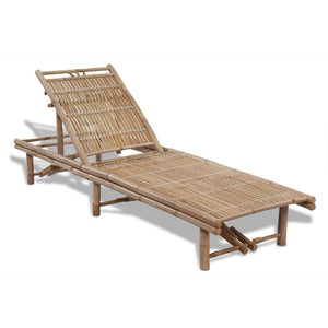 Sun Lounger Bamboo TapClickBuy