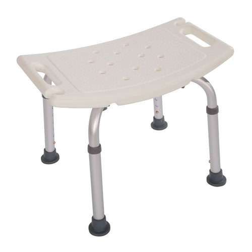 1.35MM Simple Bath Chair White TapClickBuy