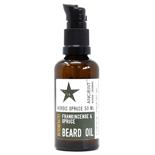 50ml Beard Oil - Nordic Spruce - Regenerate! TapClickBuy