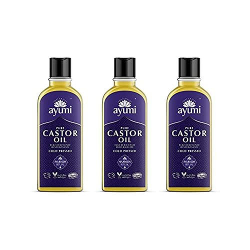 Ayumi Pure Castor Oil 150ml TRIO PACK TapClickBuy