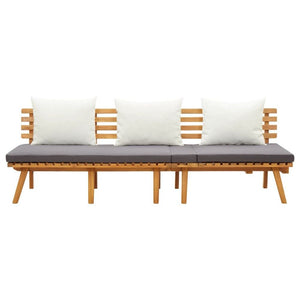 Garden Day Bed 200x65 cm Solid Wood Acacia TapClickBuy