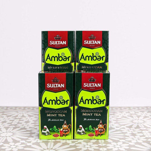 Multipacks of 4 or 10 Ambar Moroccan Mint Tea - 25 Tea Bags 1.5gr TapClickBuy